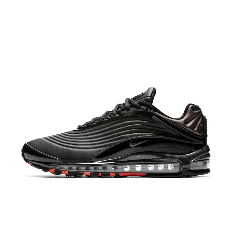 Nike Air Max Deluxe Black Crimson Black/Anthracite-Bright Crimson (AO8284-001)