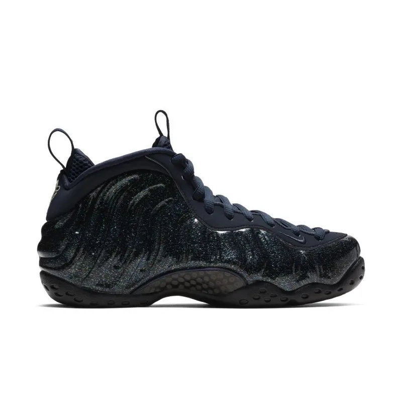 Nike Air Foamposite One Obsidian Glitter (W) Obsidian/Obsidian-Obsidian-Obsidian (AA3963-400)