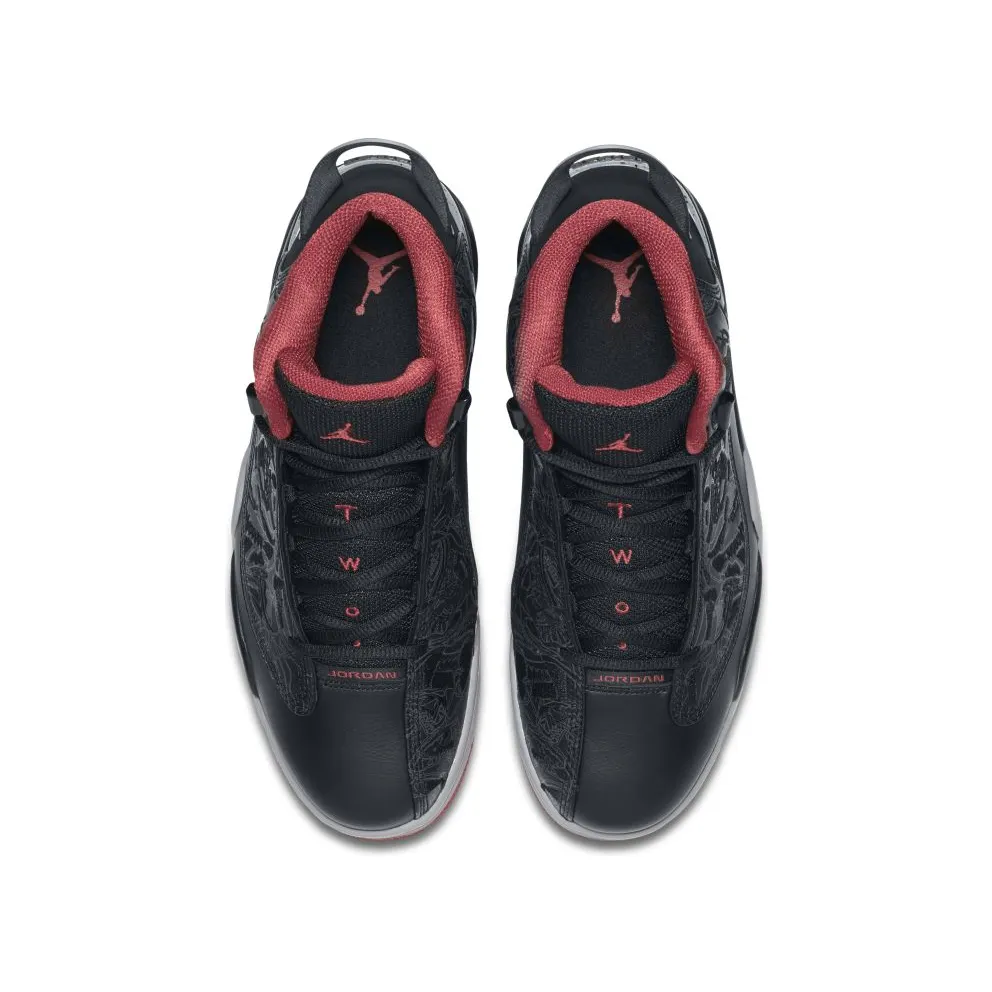 Jordan Dub Zero Black Cement Black/Gym Red-Wolf Grey-White (311046-013)