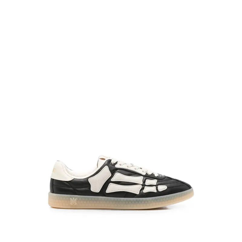 Amiri Pacific Bones Leather “Black/Neutrals” (AMSNSN1098 001)