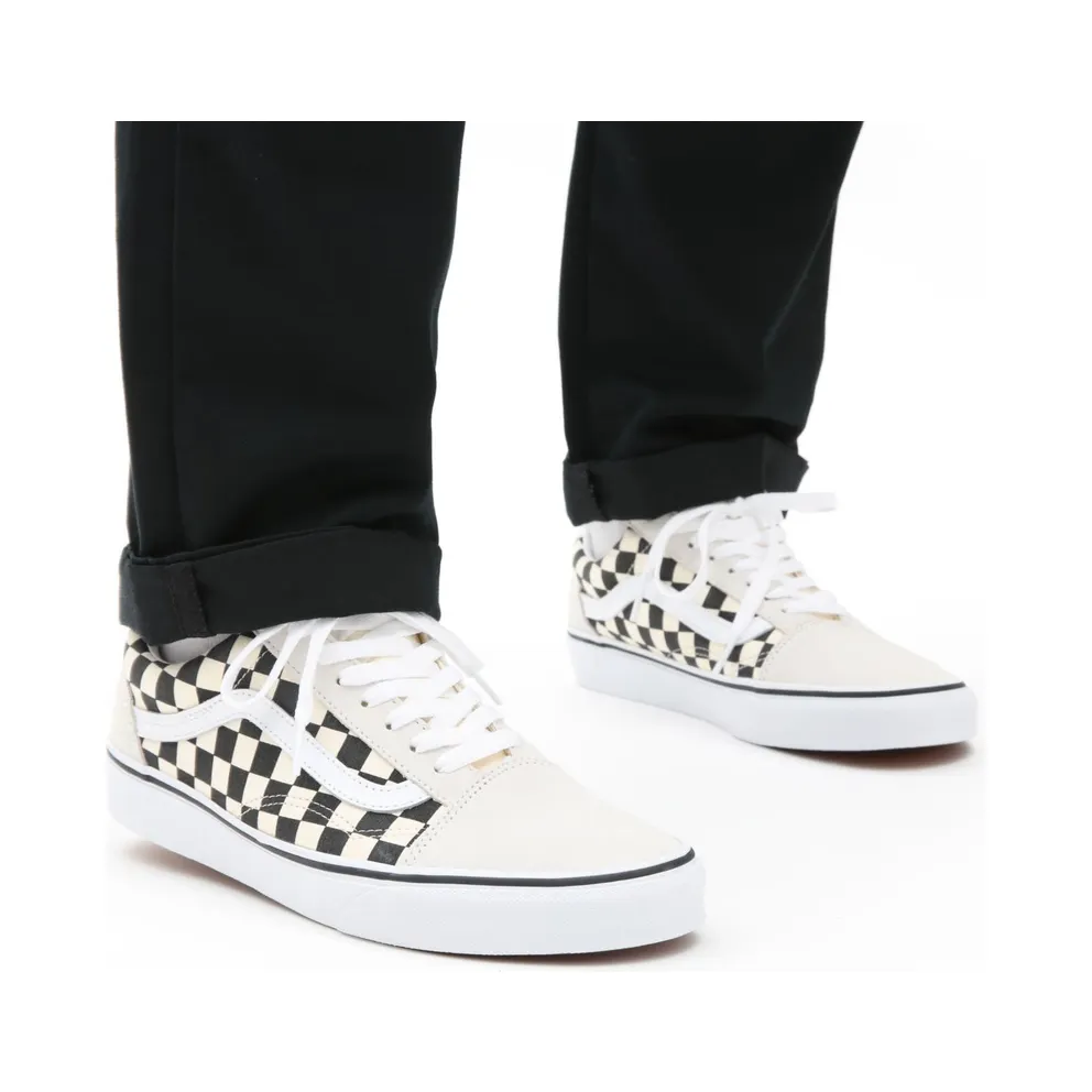 Vans Old Skool Checkerboard White/Black (VN0A38G127K)