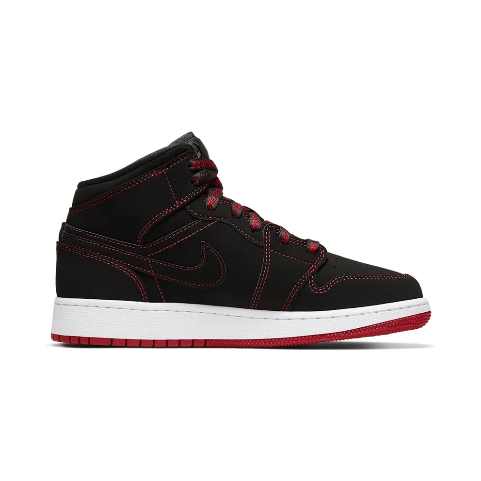 Jordan 1 Mid SE Come Fly With Me (GS) Black/Red (CU6617-062)