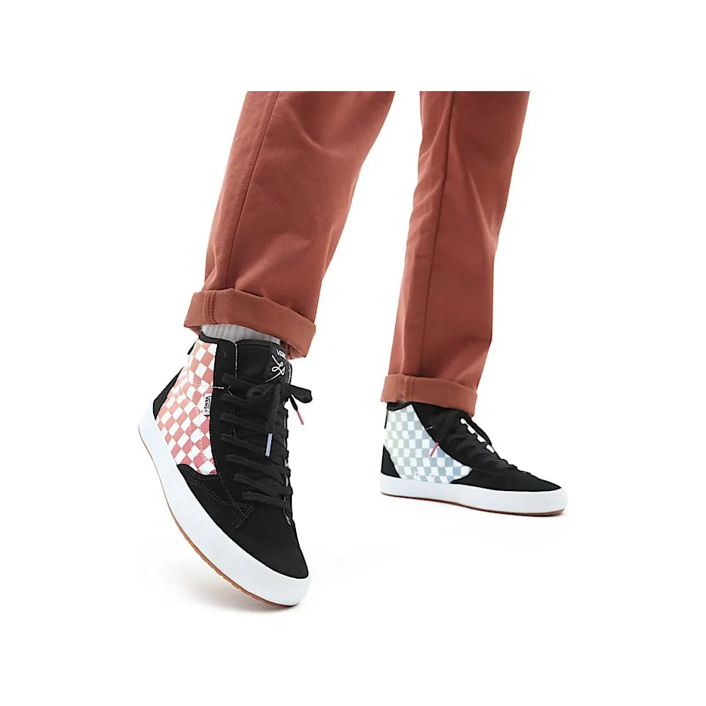 Vans The Lizzie Black Multi-Color Checkerboard (VN0A4BX1BML)
