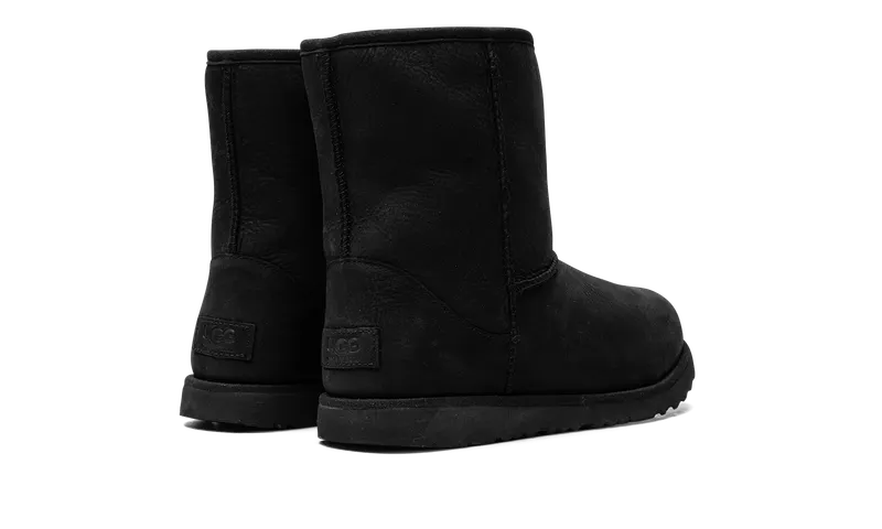 Ugg Classic Short II Waterproof Kids “Black” (1019646K-BLK)