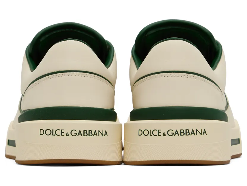 Dolce & Gabbana Off-White New Roma Sneakers (CS2036AY953) (2)