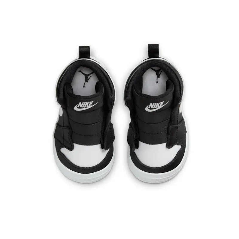 Jordan 1 Crib Bootie Black White (AT3745-010)
