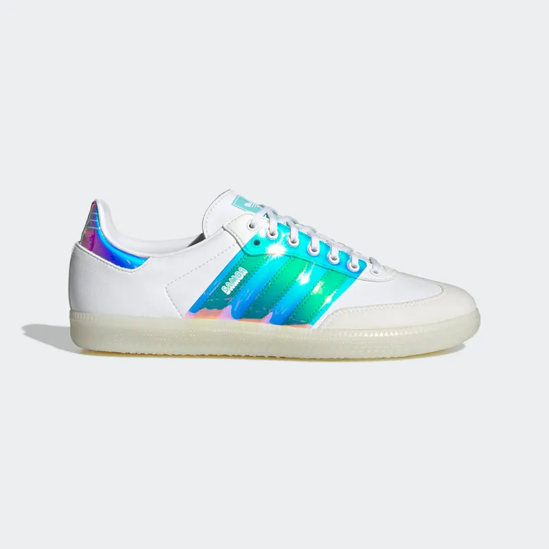 Adidas Samba OG Cloud White / Pulse Yellow / Pulse Aqua (GX1024)