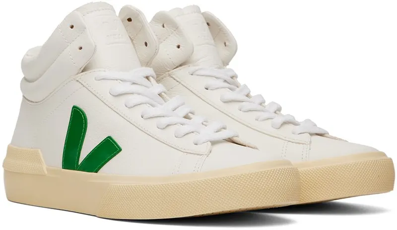 Veja White & Green Minotaur High EXTRA-WHITE_EMERAUDE (TR0502944)