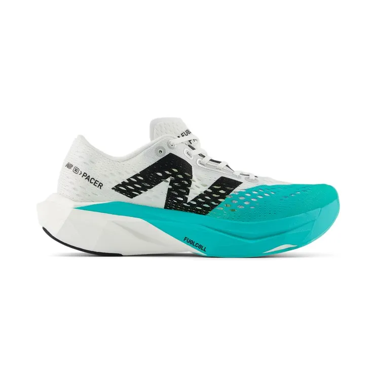 New Balance FuelCell SuperComp Pacer v2 White Cyber Jade Black (WFCRRLW2)