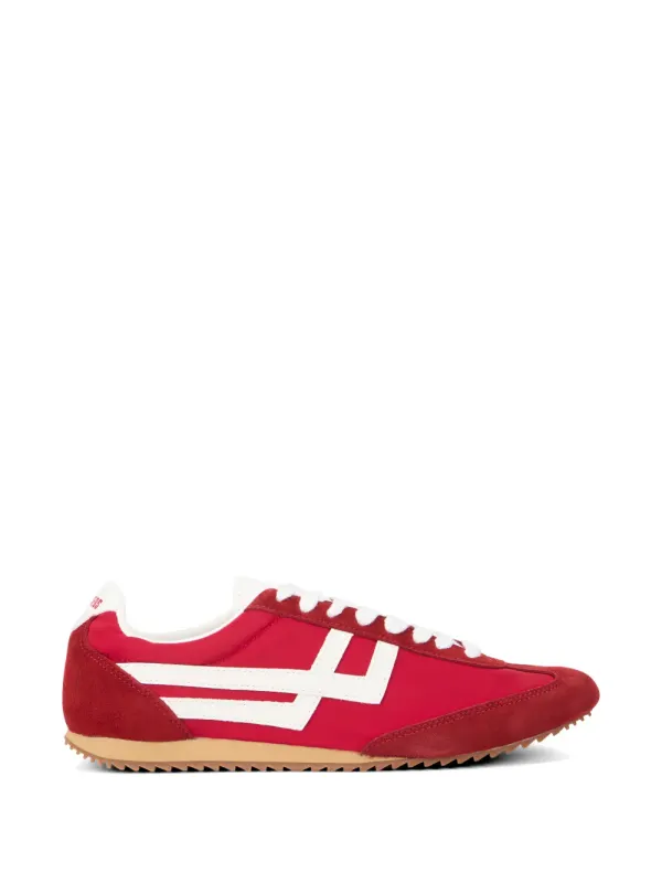 Pro-Keds Racer 77 mit Wildledereinsätzen – Rot (R7226SLMNS)