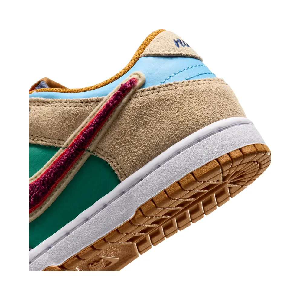 Nike Dunk Low PS “Midnight Navy / Green Noise / Linen / Speed Red” (IV6202-410)