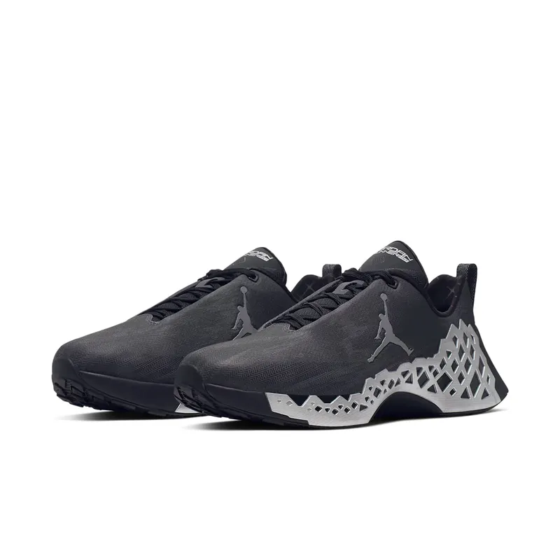 Jordan Trunner Nxt React Black Metallic Silver Black/Anthracite-Metallic Silver (AV1201-001)
