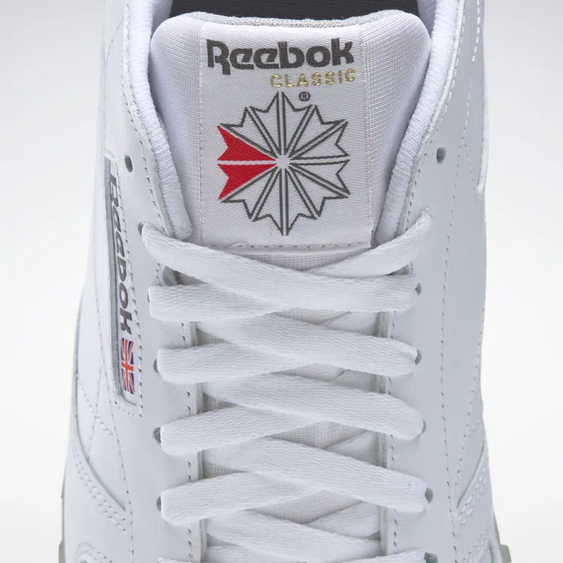 Reebok Classic Leather Shoes Intense White / Light Grey
