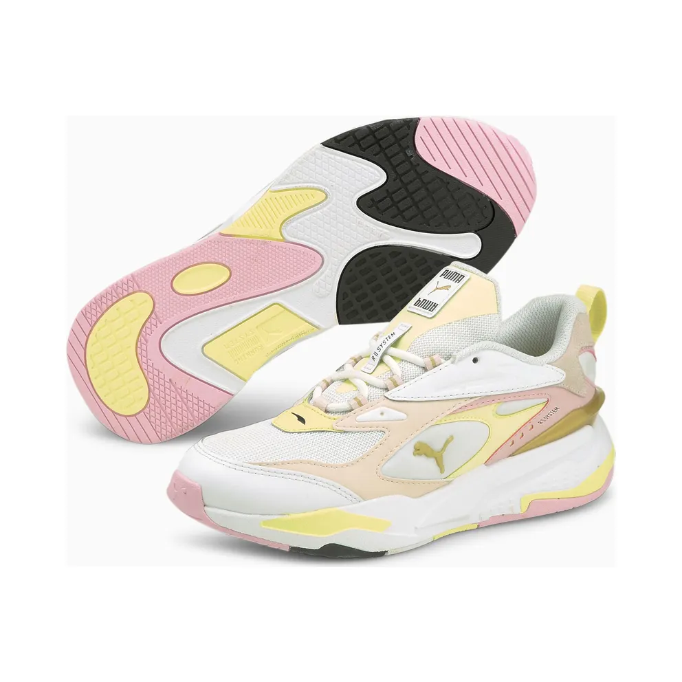 Puma RS-Fast Mix Gold White/Pink/Yellow (382244-01)