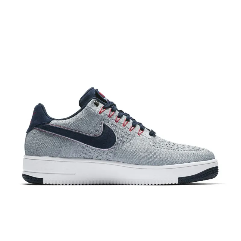 Nike Air Force 1 Low Ultra Robert Kraft Patriots Wolf Grey/University Red-White-College Blue (AH8425-001)
