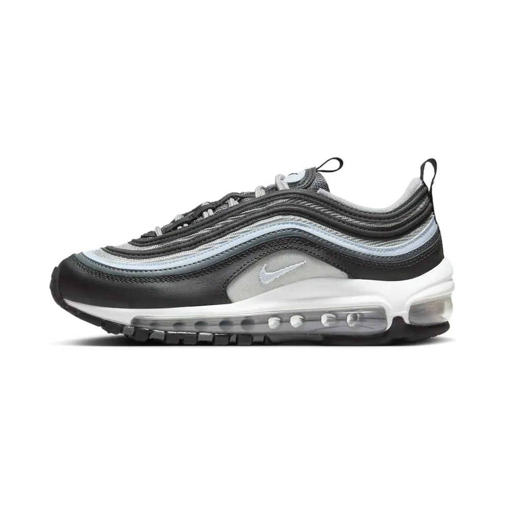 Grade School Nike Air Max 97 “BLACK IRON GREY” (921522-033)
