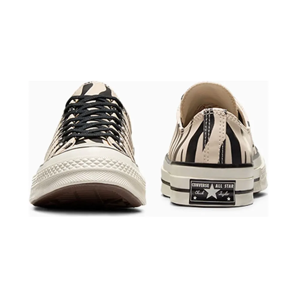 Converse Chuck 70 Glow-In-The-Dark Zebra Print Light Dune/Black/Egret (A13438C)