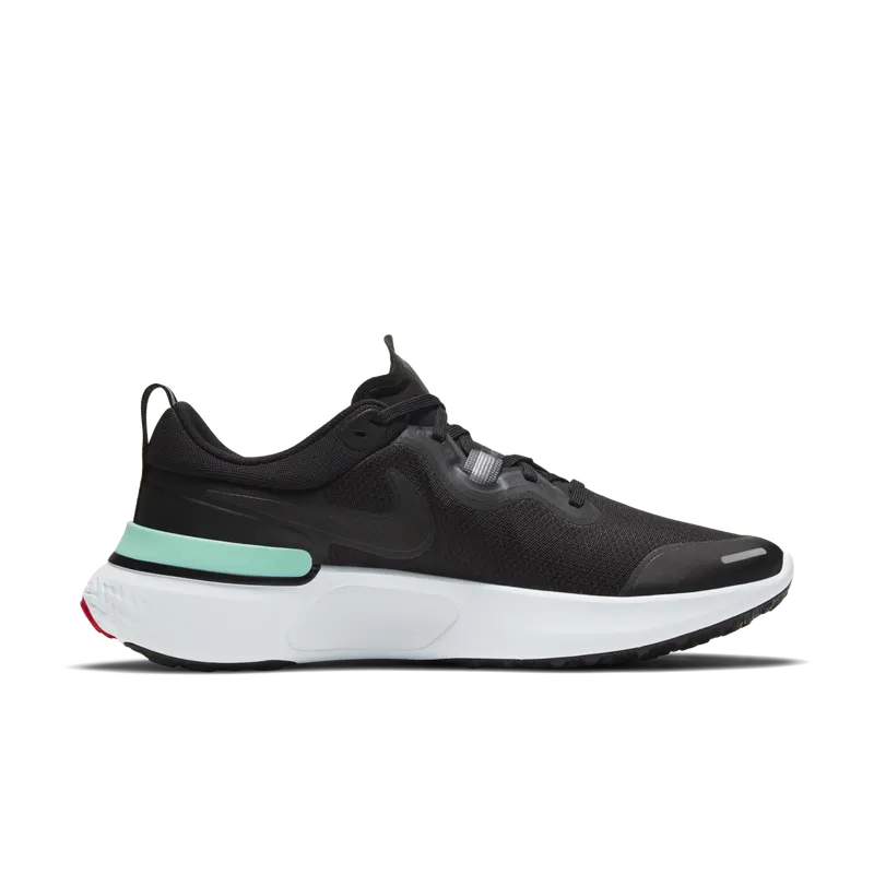 Nike React Miler Black Green Red (CW1777-013)