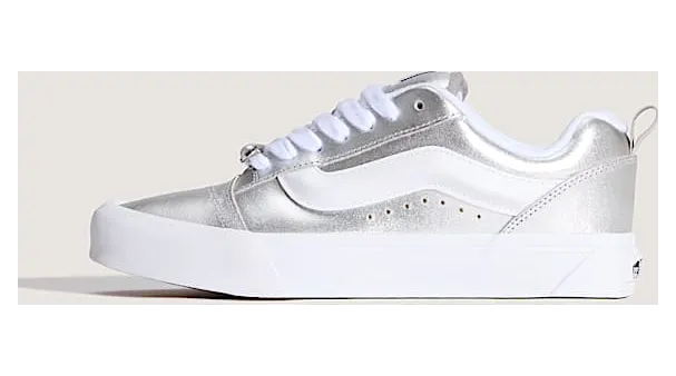 Vans Knu Skool Metallic Leather Silver (VN000E9XSLV)