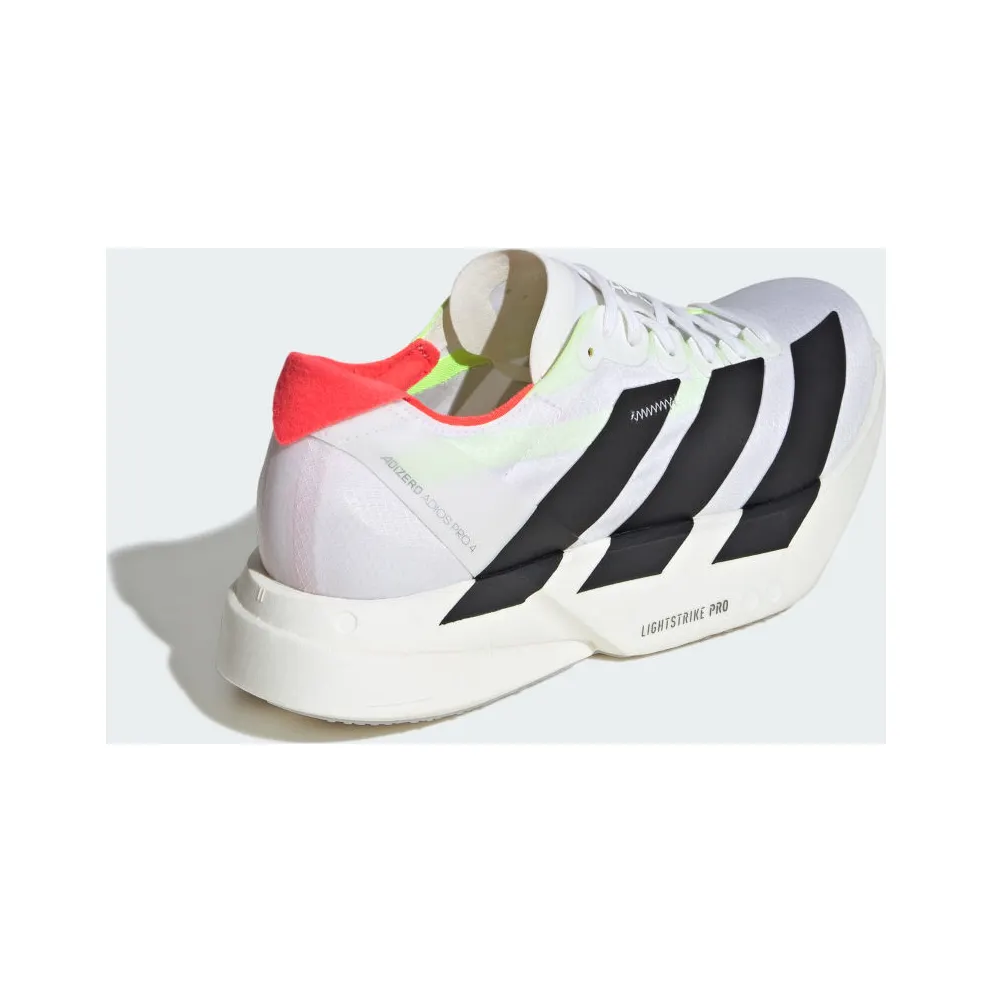 Adidas Adizero Adios Pro 4 Cloud White / Core Black / Silver Metallic (JR1163)