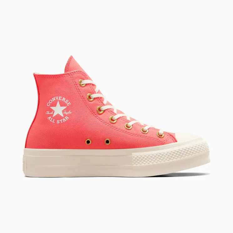 Converse Chuck Taylor All Star Lift Platform Watermelon Slushy/Egret/White (A09914C)