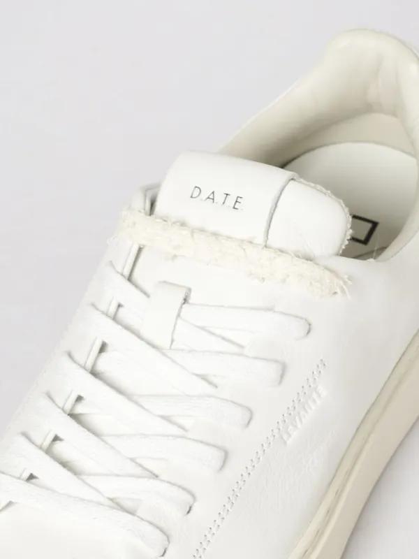 D.A.T.E D. A.T. E. Leather Levante Sneakers White 1 (M441LVCAWH) (3)
