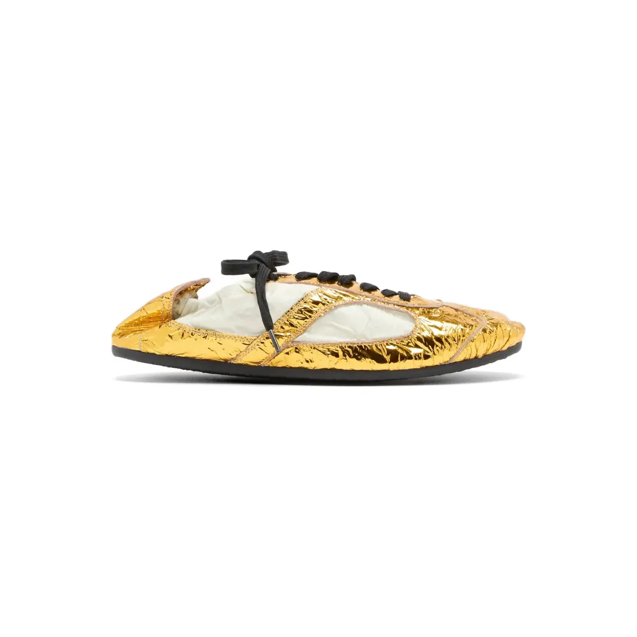 Proenza Schouler in Knitteroptik mit Schnürung “Gold” (SH261117X018FR)