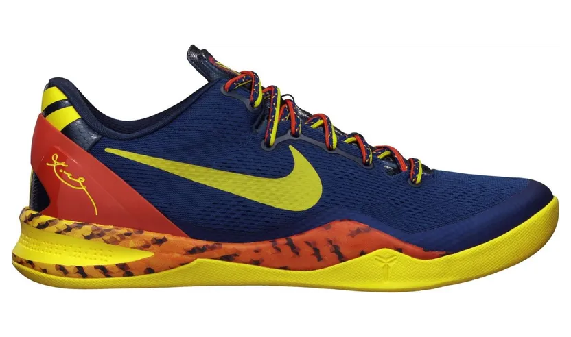 Nike Kobe 8 System Deep Royal Blue Yellow (555035-402)