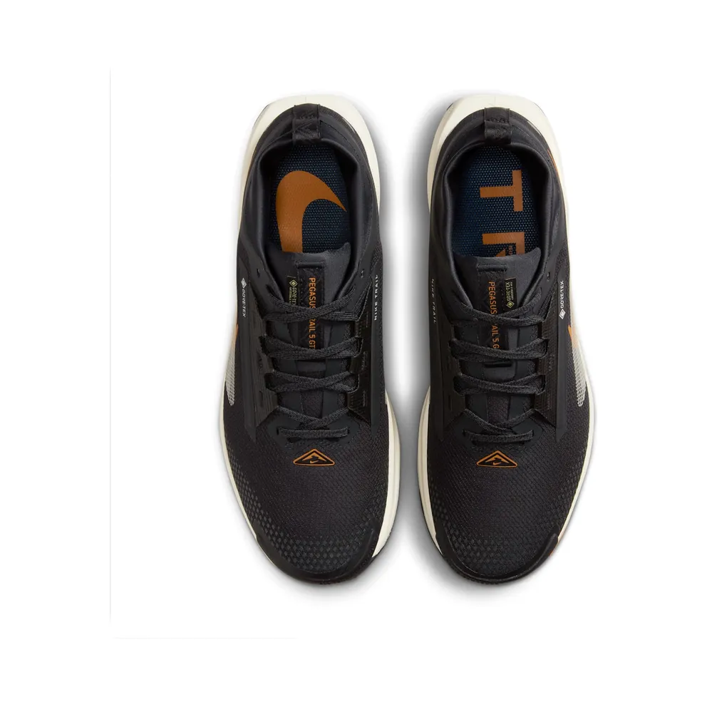 Nike Pegasus Trail 5 Gore-Tex Off Noir Black Monarch Pale Ivory (FQ0908-007)