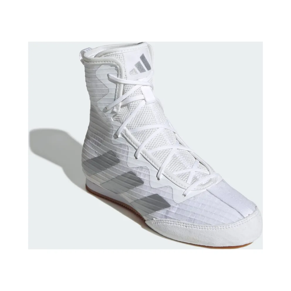 Adidas BOX HOG 4 Cloud White / Silver Metallic / Core Black (JR1728)