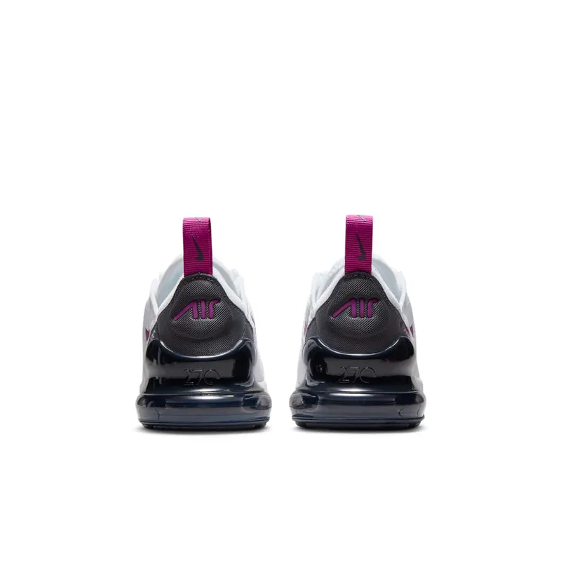 Nike Air Max 270 White Anthracite Hot Fuchsia (AO2372-120)