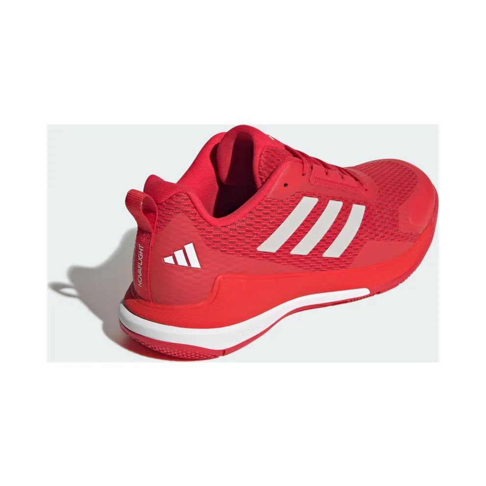Adidas Novaflight 2 Indoor Pure Ruby / Zero Metalic / Cloud White (IH5553)