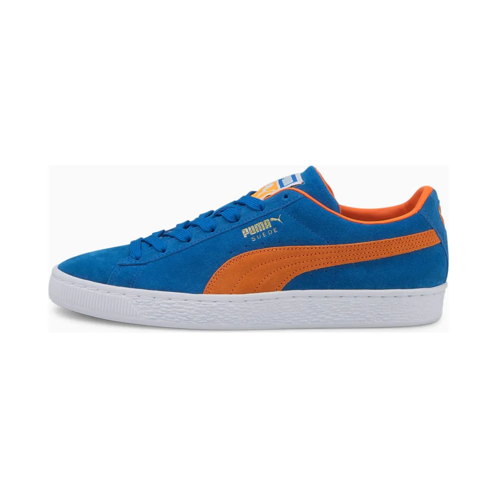 Puma Suede Teams Orange/Blue (380168-01)