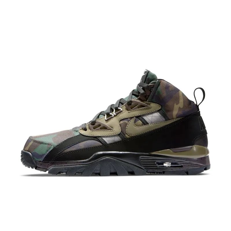 Nike Air Trainer SC Sneakerboot Camo Black/Black-Tar-Medium Olive (684713-003)