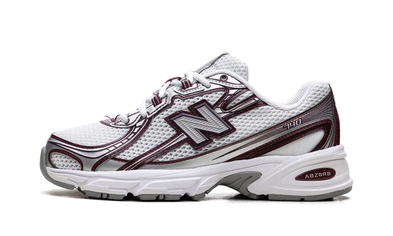 New Balance 740v2 “White Burgundy Silver” (U740JW2)