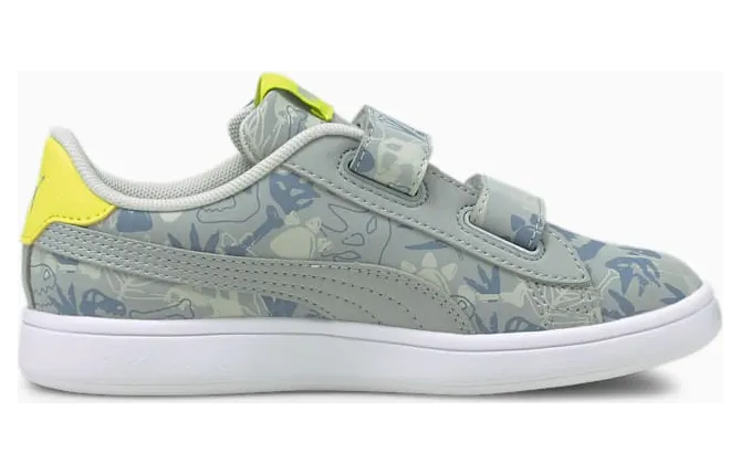 Puma Smash v2 Archeo Summer kinderen Grijs (368792-02)