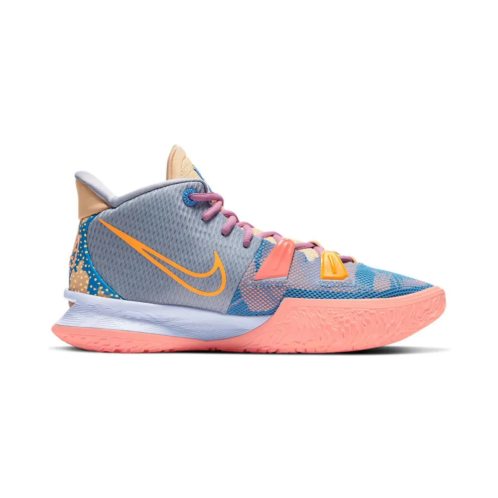 Nike Kyrie 7 Preheat ‘Expressions’ Ghost/Laser Orange/Blue Beyond (DC0588-003)