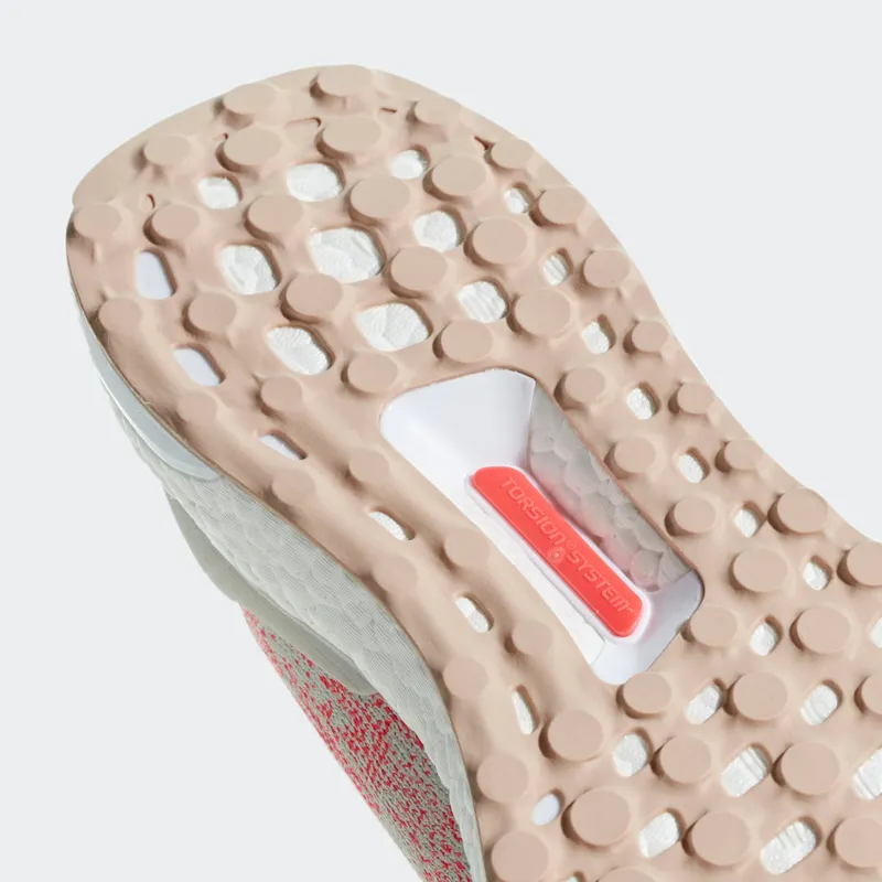 Adidas UltraBoost Uncaged ‘Raw White Shock Red’ Raw White/Raw White/Shock Red (B75863)