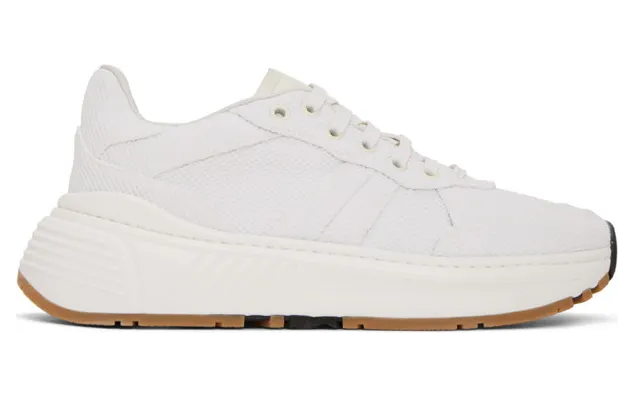 Bottega Veneta White Mesh Speedster Sneakers (608833 VBRZ1)