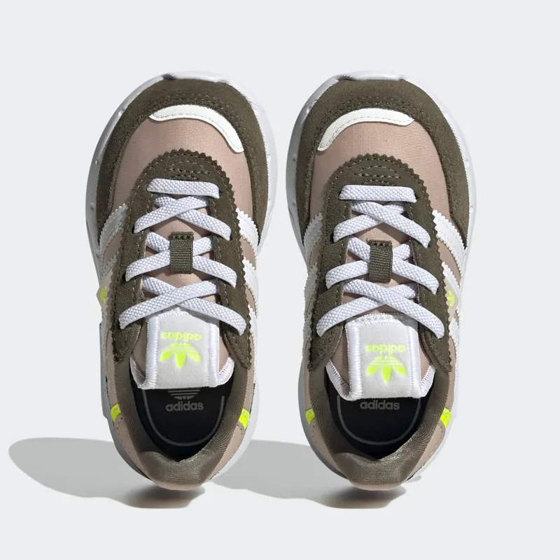 Adidas Retropy F2 Wonder Taupe / Cloud White / Olive Strata (HQ1537)
