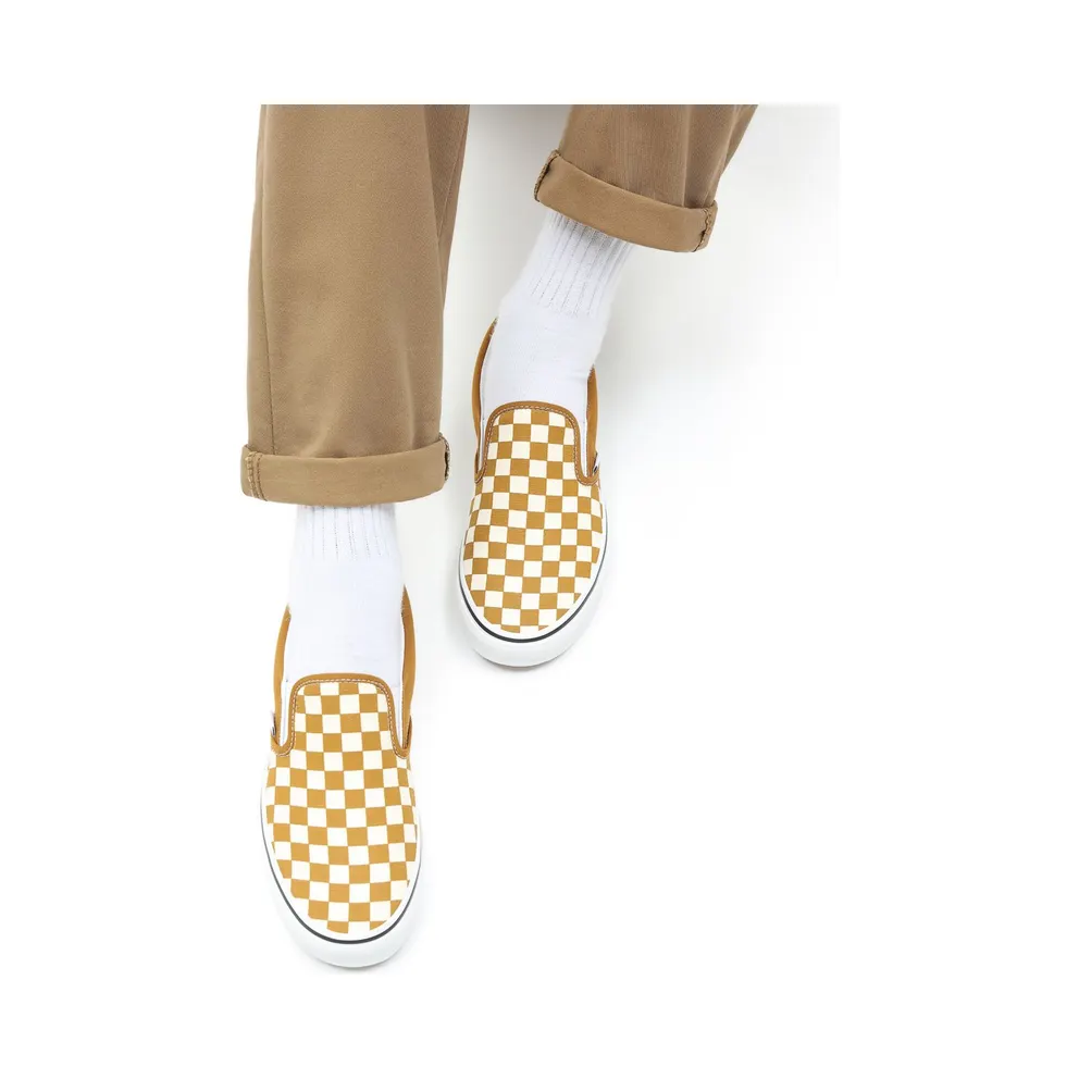 VANS Checkerboard Classic Slip-on Shoes Brown (VN0A33TB9HN)