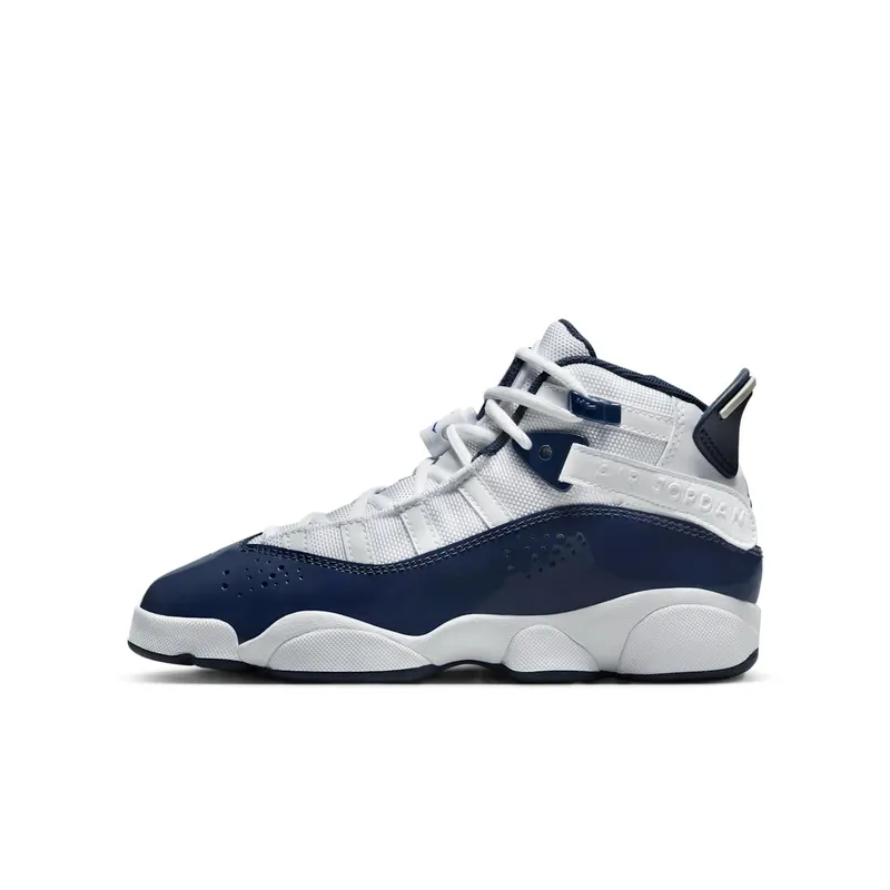Jordan 6 Rings White Midnight Navy (323419-124)