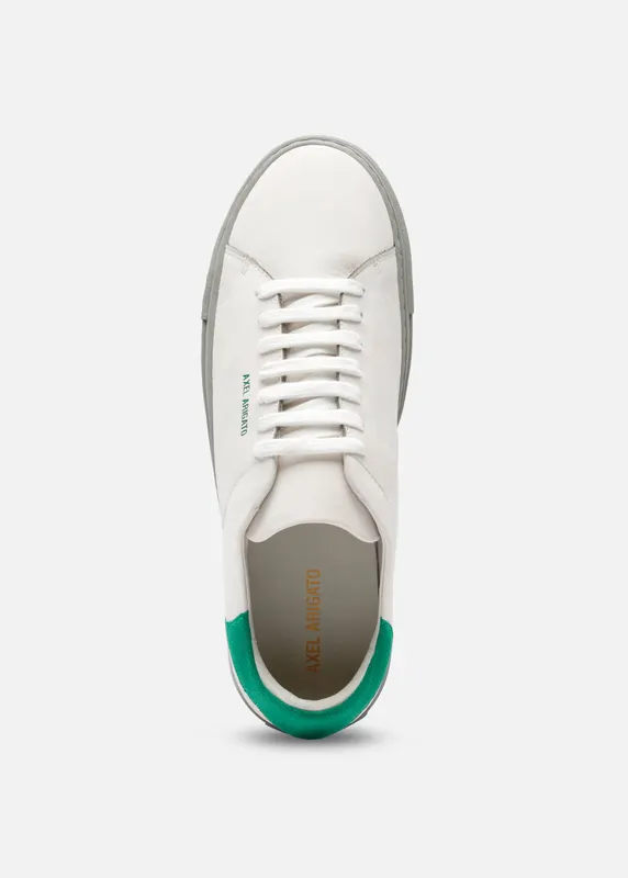 Axel Arigato Clean 90 Sneaker “Off White,Dark Green” (F4625006)