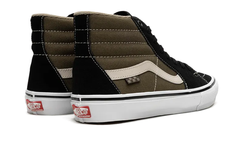 Vans Skate Sk8 Hi “Black/Olive” (VN0A5FCCBKO)