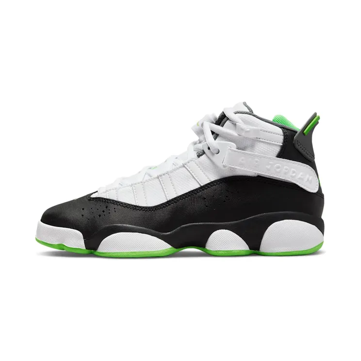 Jordan 6 Rings White Black Green (323419-130)