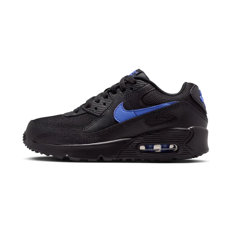 Nike Air Max 90 GS “Black / Sapphire” (IQ0098-002)