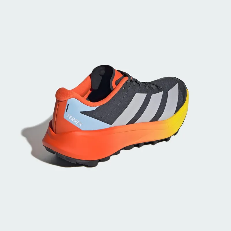 Adidas Terrex Agravic 4 Trailrunningschoenen Carbon / Grey Two / Semi Impact Orange (KK1139)