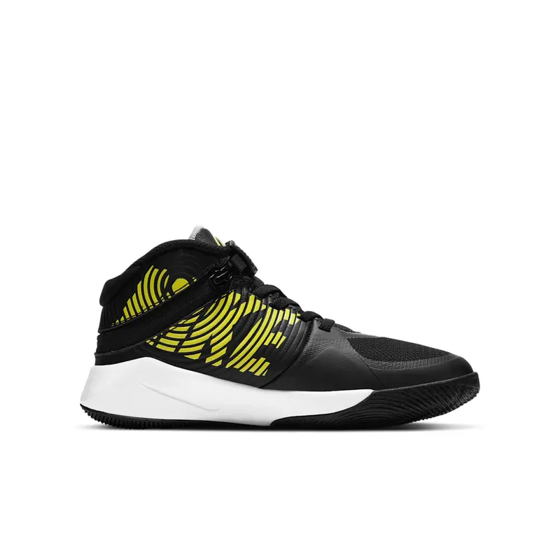 Nike Team Hustle D 9 FlyEase Older Kids’ Basketball Black (BV2952-013)