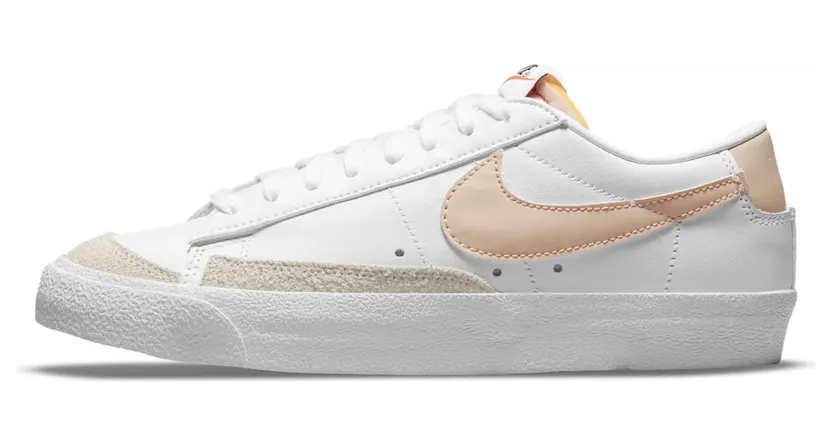 Nike Blazer Low 77 White Pale Coral (W) (DC4769-106)