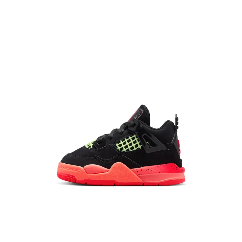 Air Jordan 4 Retro TD “Black Infrared Barely Volt” (II1270-001)